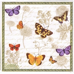 Serwetka -2271- motyle